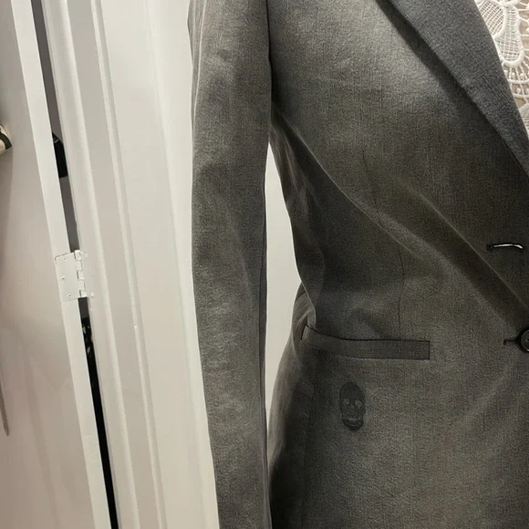 Philipp Plein Designer Skull Stud Blazer - Picture 5 of 11